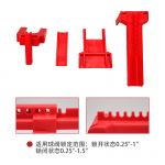漢盾 HD-SL8211 球閥鎖具 （1個/盒 60個/箱）
